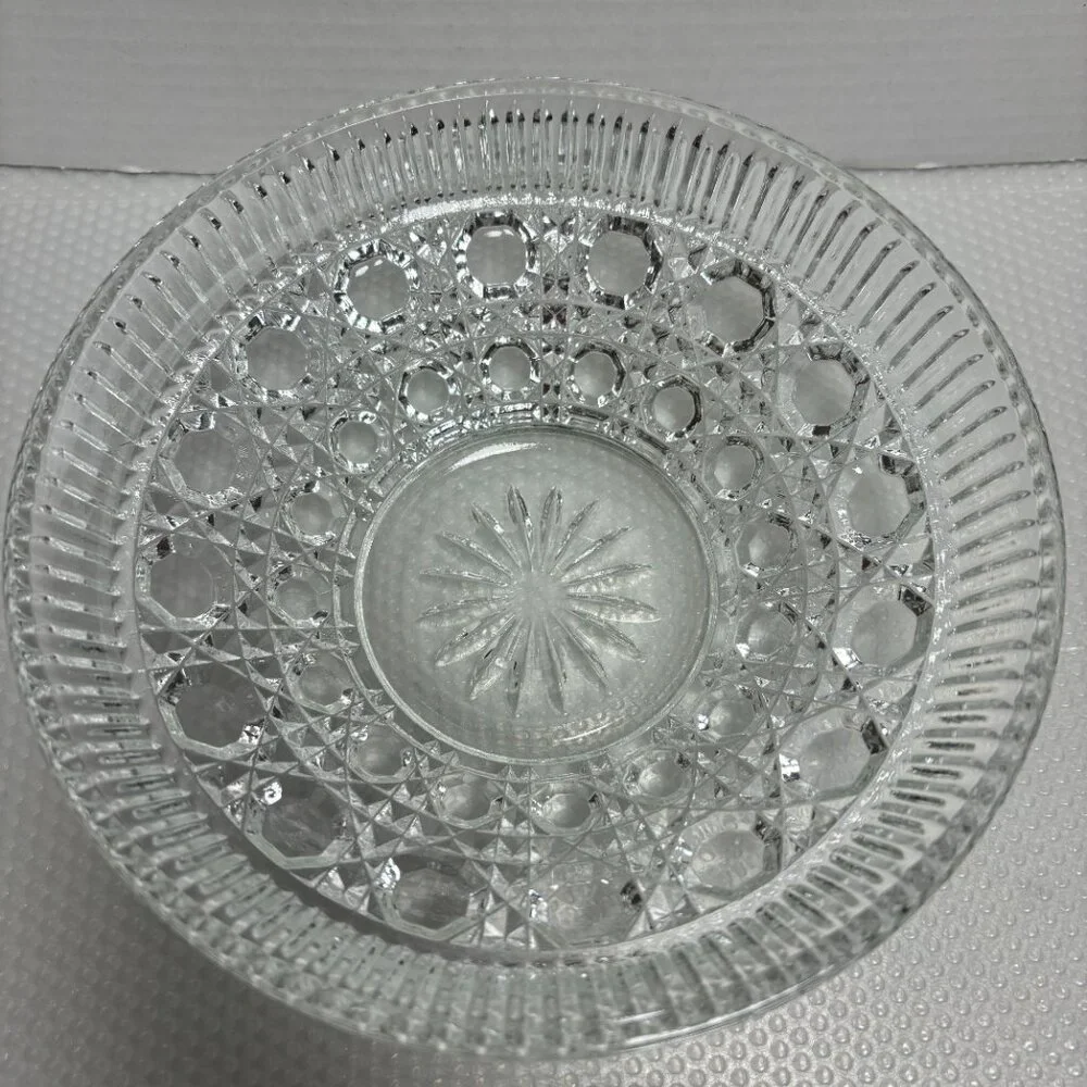 Indiana Glass Windsor Clear Glass 7-1/2